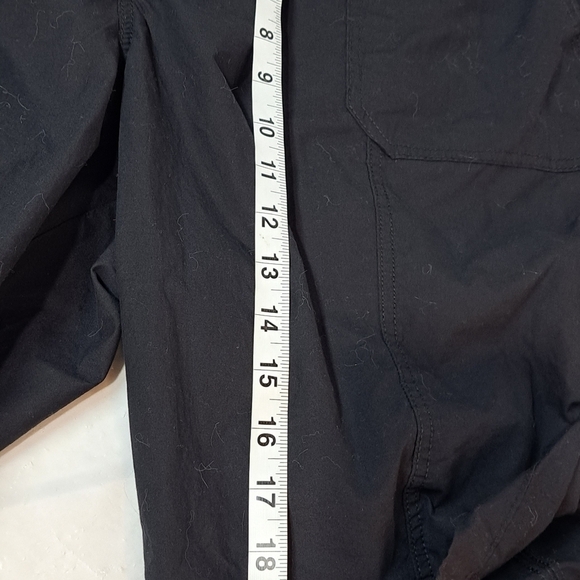 NEW Tommy Hilfiger Women's Utility Black Shorts Drawstring Waist Stretchy 2XL - Picture 12 of 13